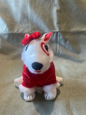 Mrs. Santa Target Red Velvet clothes. Target dog
